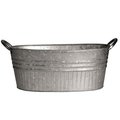 Perfectpatio 12 in. Galvanized Tub Planter PE135062